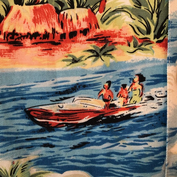 Pusser’s West Indies Hawaiian Shirt Men’s Large - Picture 5 of 8